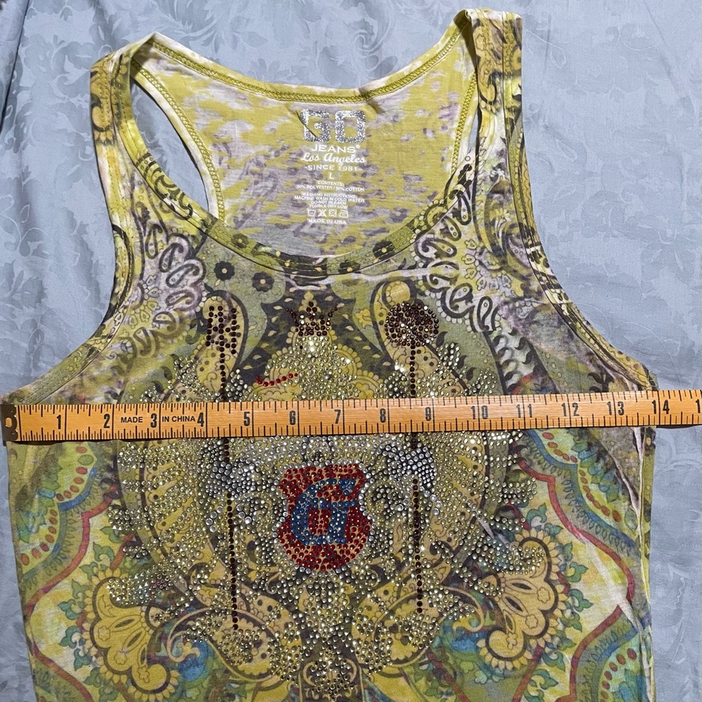 Go Jeans Los Angeles Tank Beaded Tank Dress - Picture 6 of 6